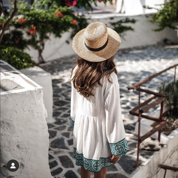 Sold ! Zara combination embroidered dress - Picture 4 of 10